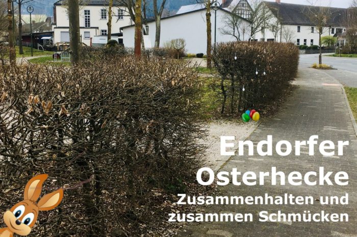 Die Endorfer Osterhecke