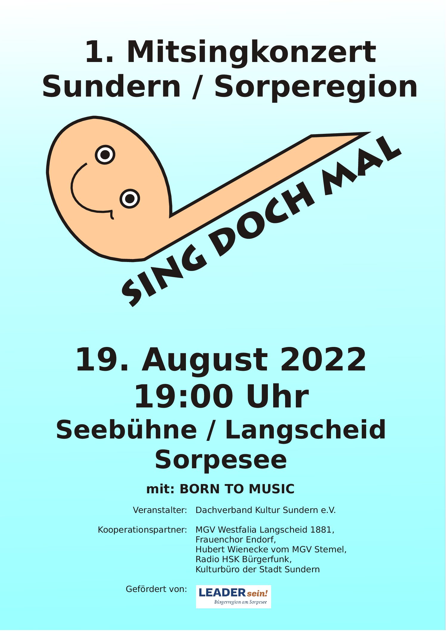 Sing doch mal – das 1. Mitsingkonzert in Sundern/Sorperegion