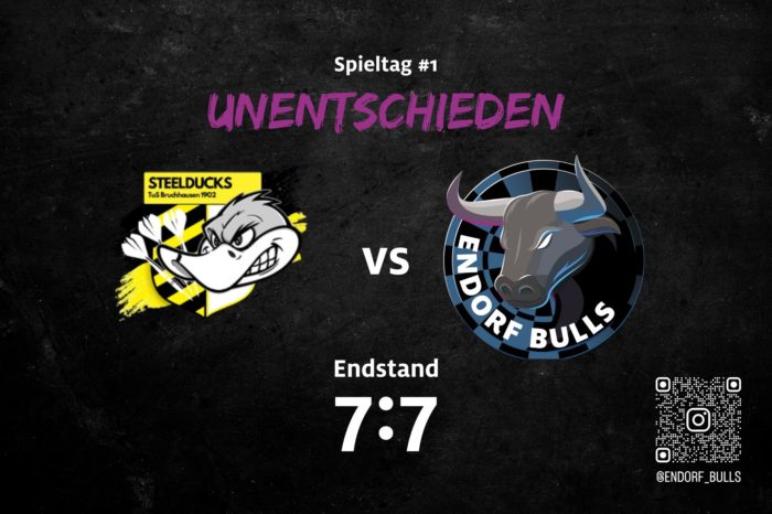 🎯 1. Saisonspiel – Auswärts gegen die Steelducks Bruchhausen 🎯
